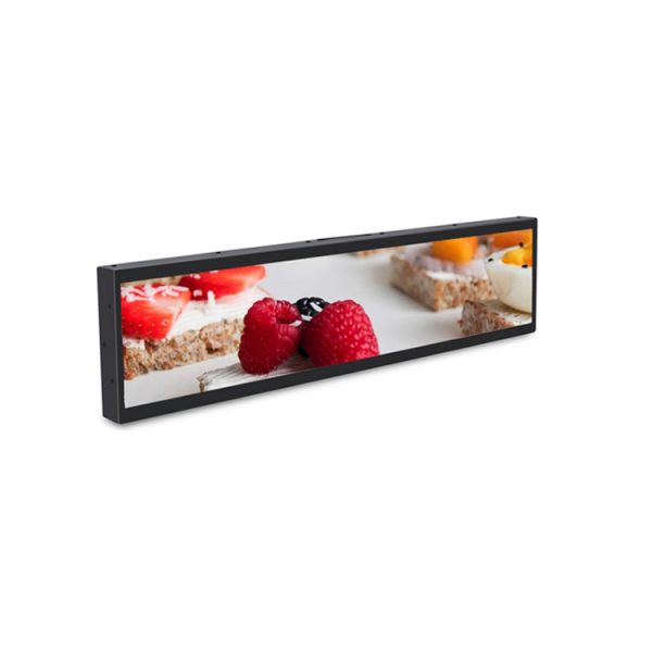 stretched bar lcd screen advertising player