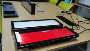 stretched lcd touch monitor